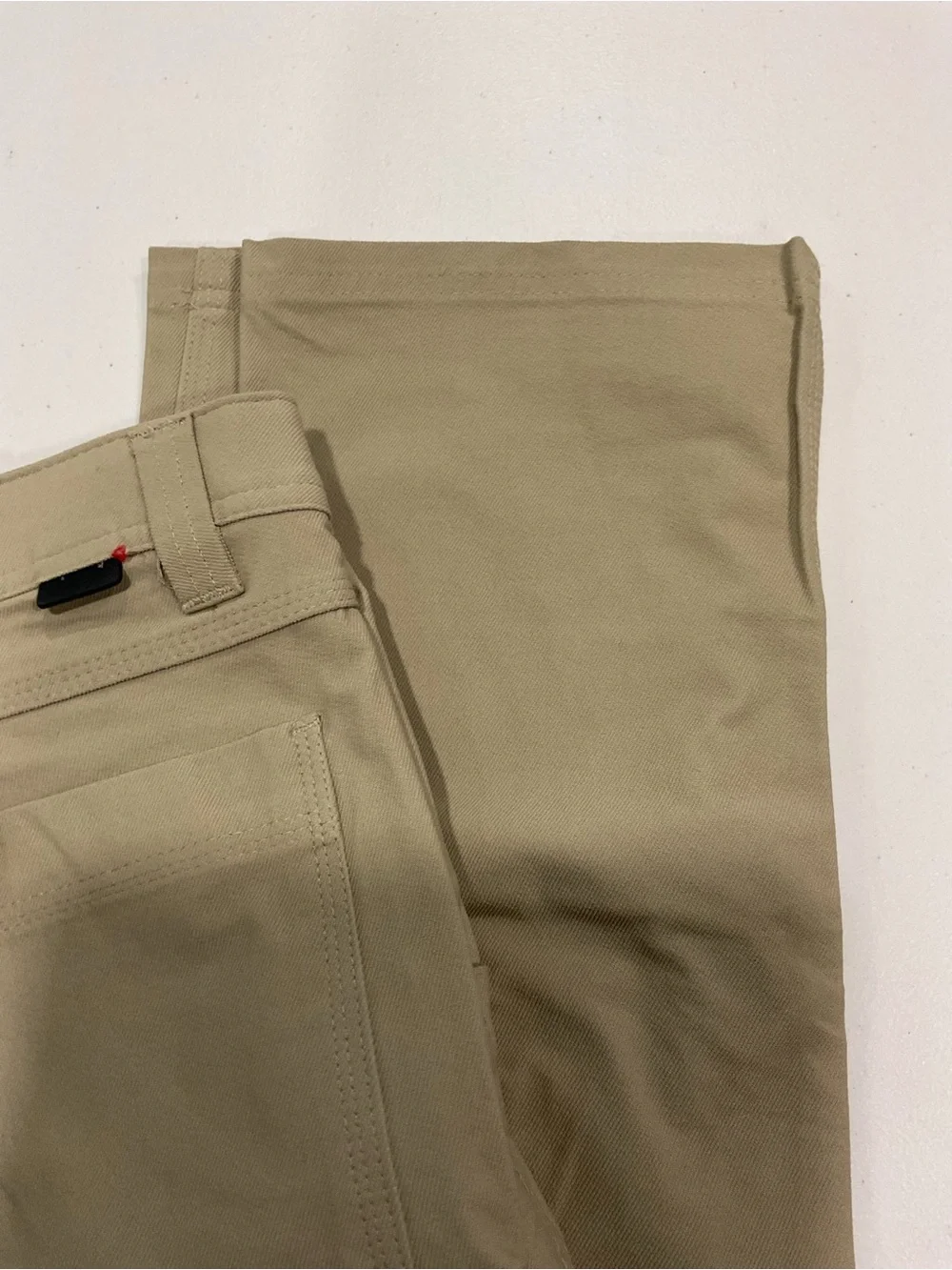 Wrangler Mens Performance Cargo Pants Tan Flex Waistband 32x34